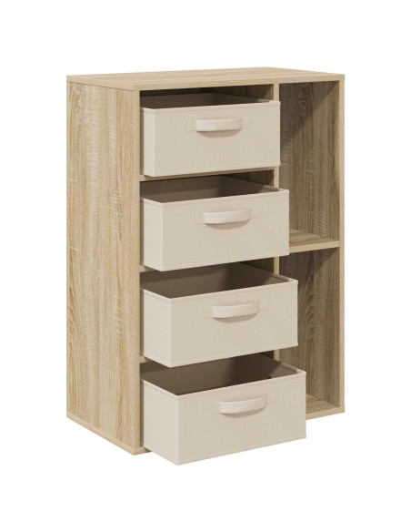 Credenza con cassetto Rovere Sonoma 60 x 33,5 x 84 cm