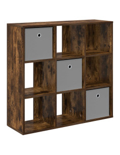 Credenza con cassetto Rovere fumé 88,5 x 29 x 84,5 cm 2