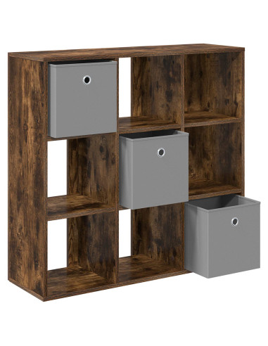 Credenza con cassetto Rovere fumé 88,5 x 29 x 84,5 cm