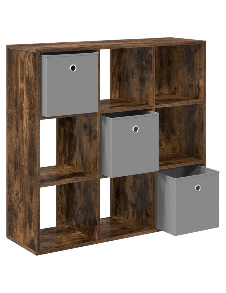 Credenza con cassetto Rovere fumé 88,5 x 29 x 84,5 cm