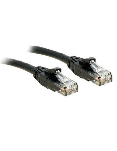 CAVO DI RETE CAT.6 U UTP NERO 2M
