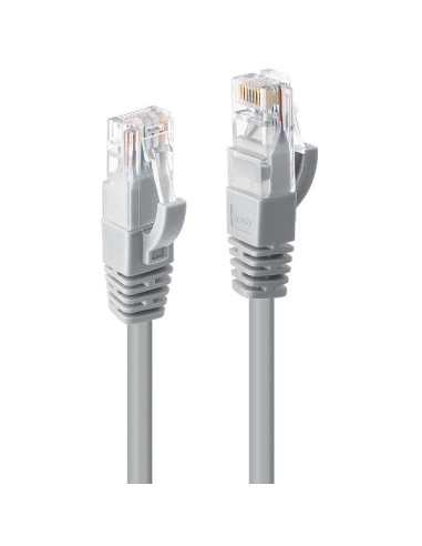 CAVO DI RETE CAT.6 U UTP GRIGIO 1M