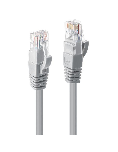 CAVO DI RETE CAT.6 U UTP GRIGIO 1M