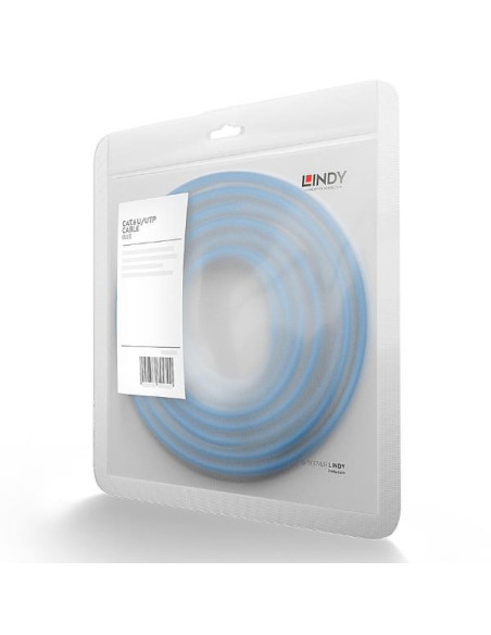 CAVO DI RETE CAT.6 U UTP BLU 0 3M