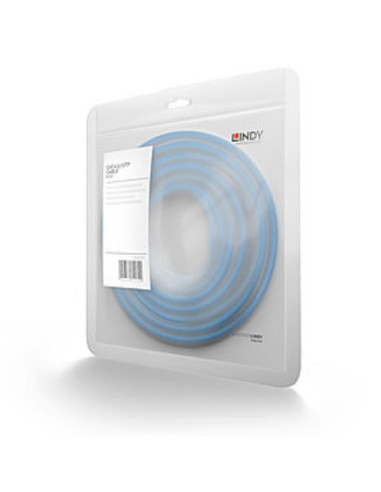 CAVO DI RETE CAT.6 U UTP BLU 1M