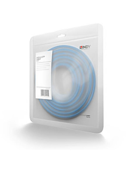 CAVO DI RETE CAT.6 U UTP BLU 1M