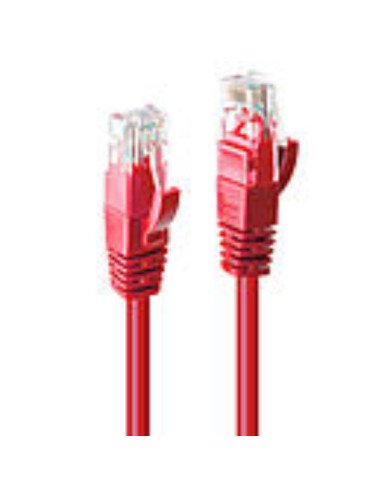 CAVO CAT. 6 U/UTP ROSSO 2M