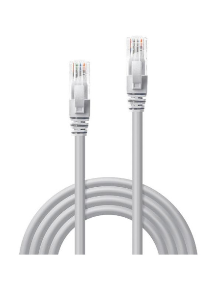CAVO DI RETE CAT.6 U UTP GRIGIO 1M