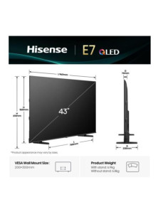 43 E79Q QLED 4K UHD SMART VIDAA U9