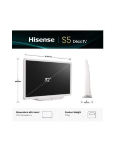 32 S5Q DECO BIANCO FHD QLED VIDAA