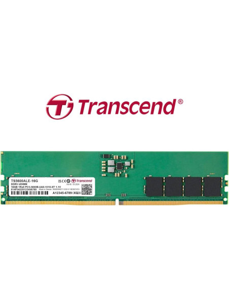 DDR5 16GB 5600 MHZ DIMM TRANSCEND