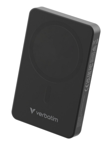 VERBATIM POWER BANK CHARGENGO ESSENTIALS MAGNETIC WIRELESS 10000MAH BLACK