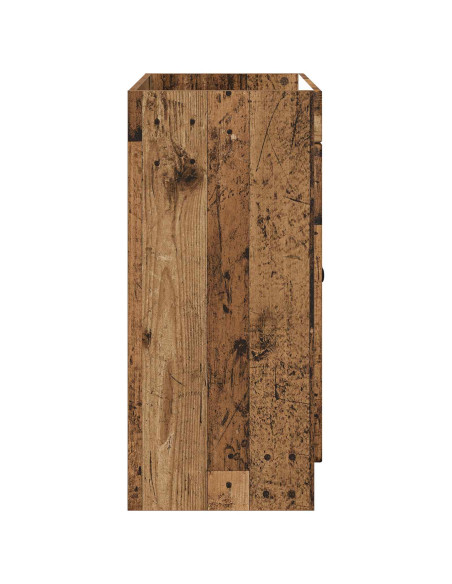 Mobiletto da bagno sotto il lavello Legno antico