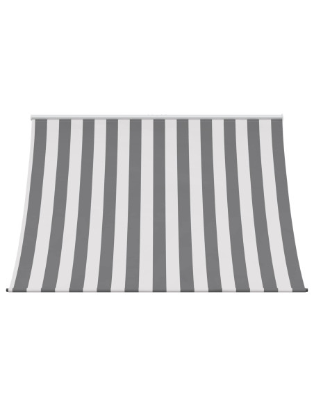 Tenda da Sole Antracite e Bianco 100 x 150 cm