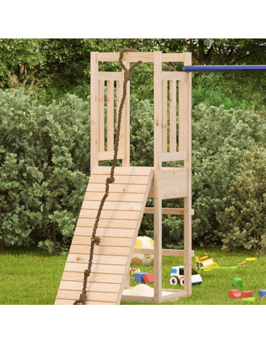 Torre da Gioco 53x46,5x169 cm in Legno Massello di Pino