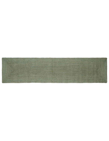 Tappeti per area Rettangolare Verde Oliva 60 x 200 cm Juta