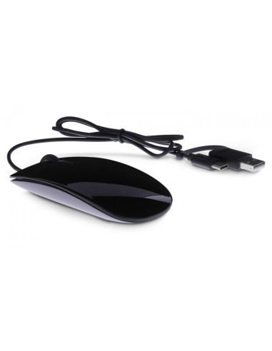 MOUSE USB-C/USB-A LMP SPACE GRAY ITALIA