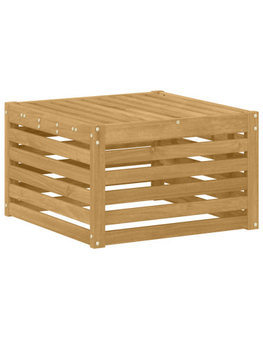 Set di divani da esterno 5 pcs Bianco 249 x 122,5 x 73 cm