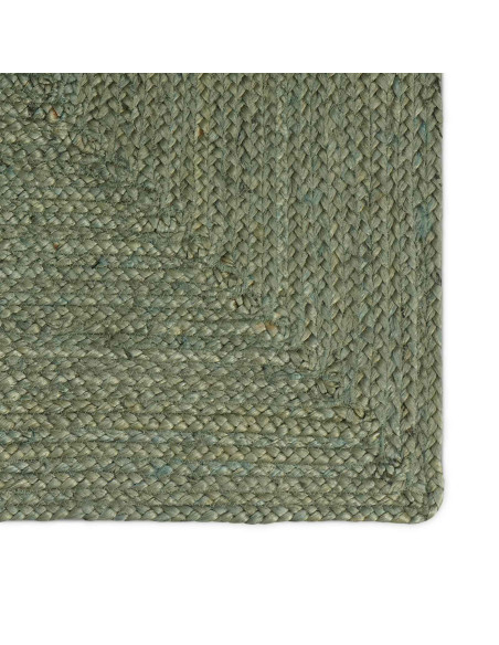 Tappeti per area Rettangolare Verde Oliva 200 x 290 cm Juta