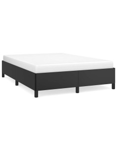 Struttura letto senza Materasso Nera 152x203 cm matrimoniale in Similpelle 2