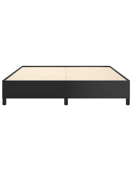 Struttura letto senza Materasso Nera 152x203 cm matrimoniale in Similpelle