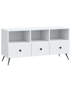 Mobile TV Bianco 102 x 34,5 x 50 cm Legno ingegnerizzato