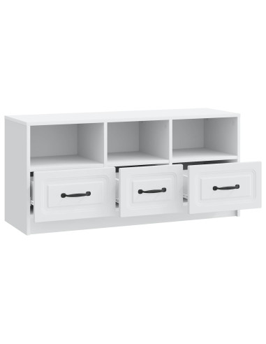 Mobile TV Bianco 102 x 34,5 x 47 cm Legno ingegnerizzato