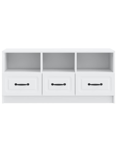 Mobile TV Bianco 102 x 34,5 x 47 cm Legno ingegnerizzato