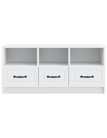 Mobile TV Bianco 102 x 34,5 x 47 cm Legno ingegnerizzato