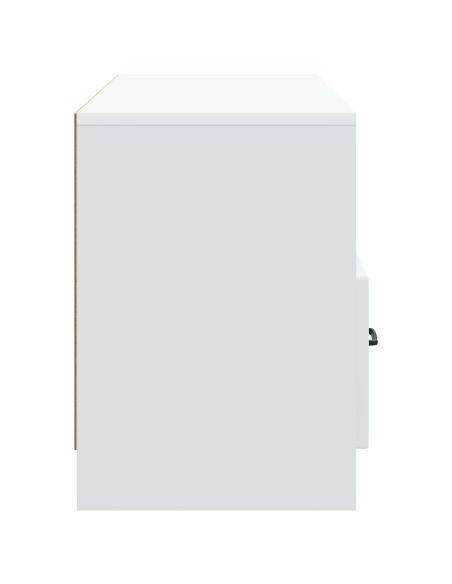 Mobile TV Bianco 102 x 34,5 x 47 cm Legno ingegnerizzato