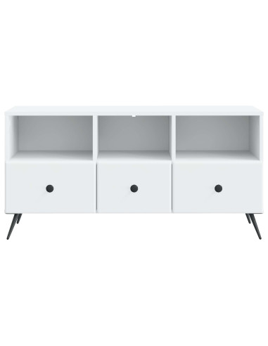 Mobile TV Bianco 102 x 34,5 x 50 cm Legno ingegnerizzato