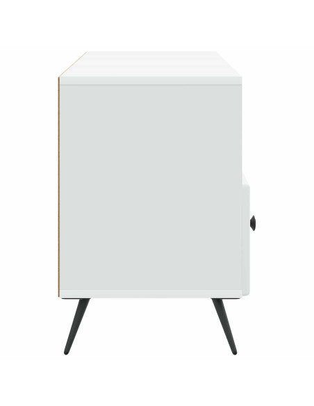 Mobile TV Bianco 102 x 34,5 x 50 cm Legno ingegnerizzato