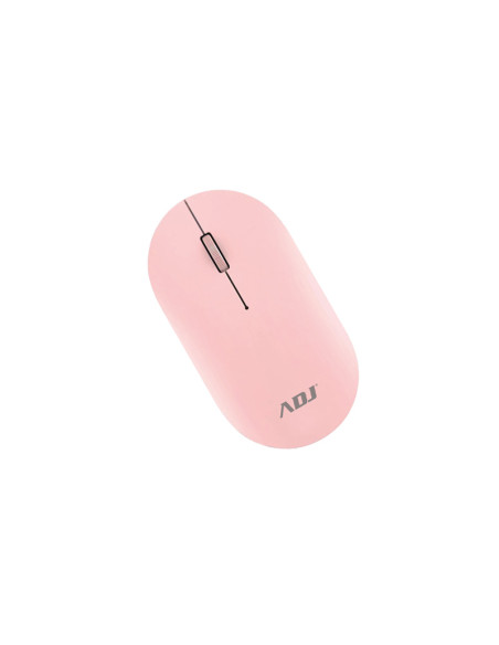 MOUSE WIRLESS OTTICO 3D EGG PINK 1000 DPI 3 TASTI PLUG&PLAY ADJ