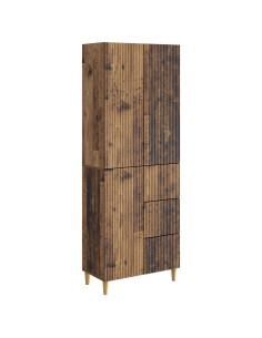 Set di armadi 2 pcs 66 x 34,5 x 90 cm Legno ingegnerizzato