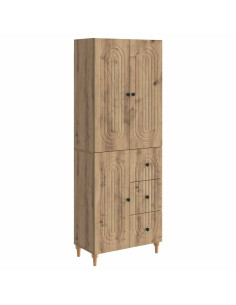 Set di armadi 2 pcs 66 x 34,5 x 90 cm Legno ingegnerizzato