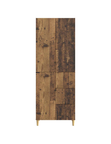 Set di armadi 2 pcs 66 x 34,5 x 90 cm Legno ingegnerizzato