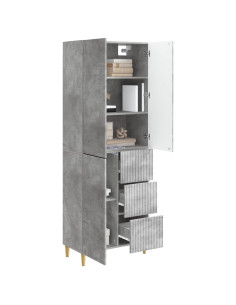 Set di armadi 2 pcs 66 x 34,5 x 90 cm Legno ingegnerizzato 2