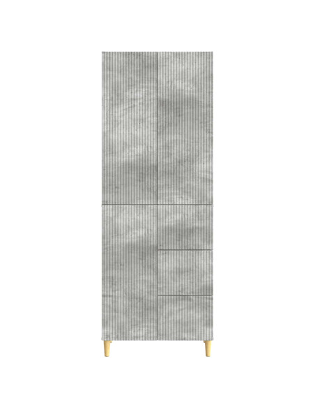 Set di armadi 2 pcs 66 x 34,5 x 90 cm Legno ingegnerizzato