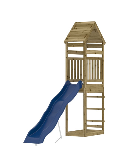 Set da Gioco da Esterno in Legno di Pino Impregnato