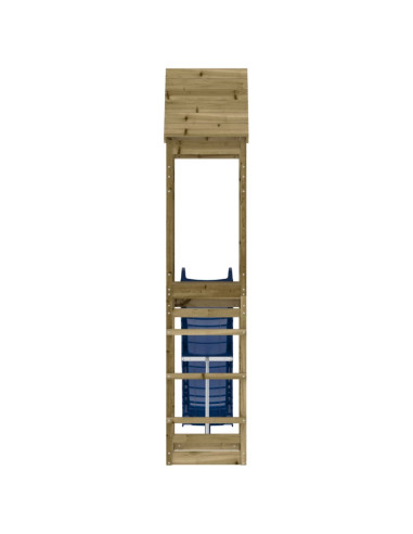 Set da Gioco da Esterno in Legno di Pino Impregnato