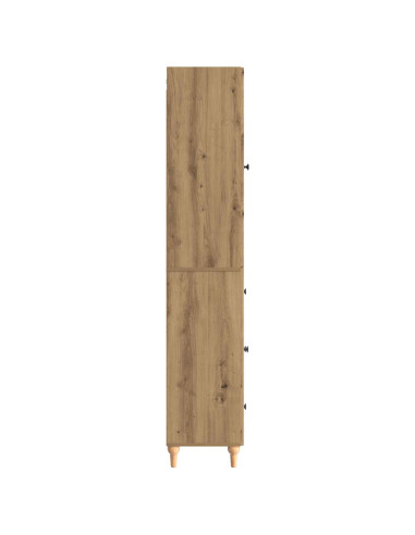 Set di armadi 2 pcs 66 x 34,5 x 90 cm Legno ingegnerizzato