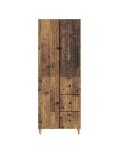 Set di armadi 2 pcs 66 x 34,5 x 90 cm Legno ingegnerizzato