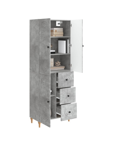 Set di armadi 2 pcs 66 x 34,5 x 90 cm Legno ingegnerizzato
