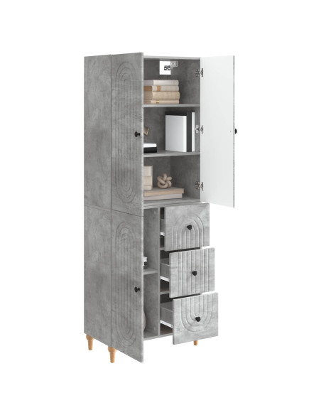 Set di armadi 2 pcs 66 x 34,5 x 90 cm Legno ingegnerizzato