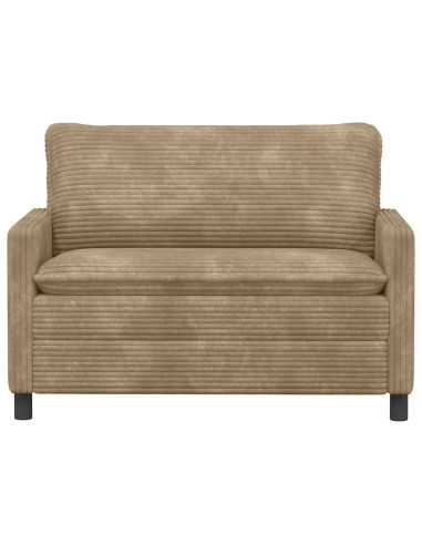 Divano Tortora 126 x 81 x 87,5 cm Poliestere