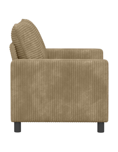 Divano Tortora 126 x 81 x 87,5 cm Poliestere