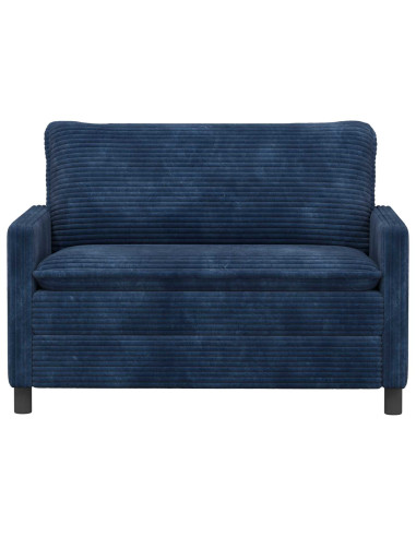Divano Blu navy 126 x 81 x 87,5 cm Poliestere