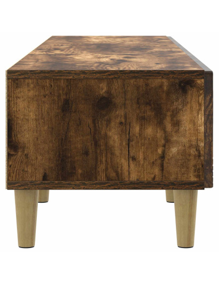 Mobile TV 147 x 34,5 x 30 cm Rovere Fumo Legno ingegnerizzato