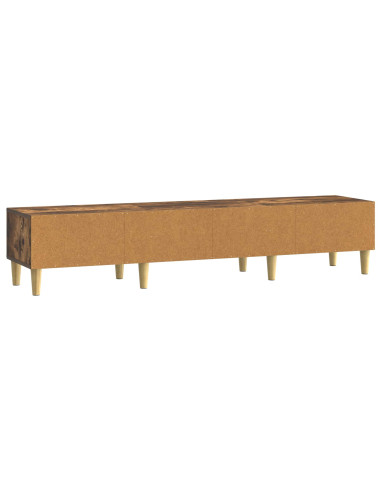 Mobile TV 147 x 34,5 x 30 cm Rovere Fumo Legno ingegnerizzato
