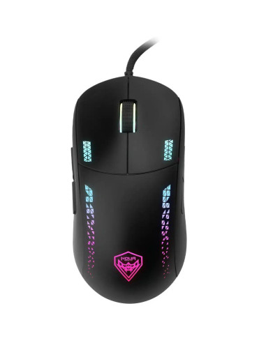 MOUSE USB GAMING LOOP BLACK 9 TASTI 16000DPI RGB PIXART 3335 PR